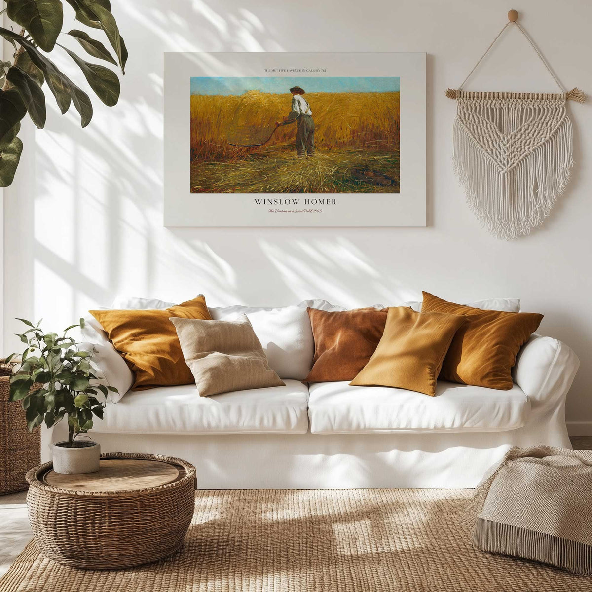 Picture of art in a room