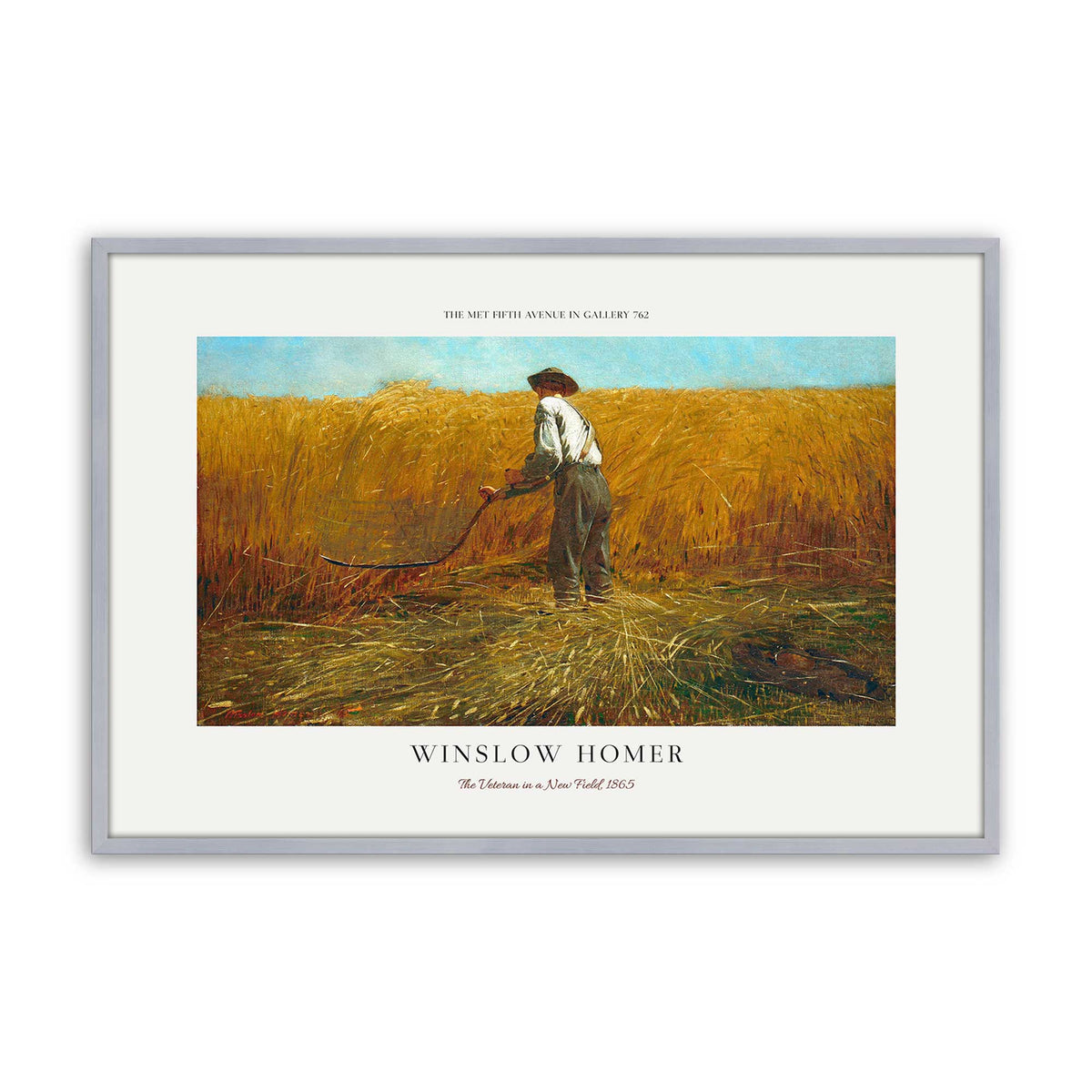 [Color:Polished Chrome], Picture of art in a Polished Chrome frame