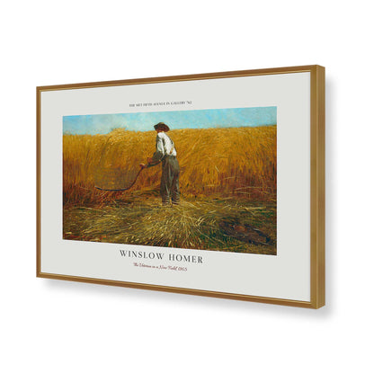 [Color:Polished Gold], Picture of art in a Polished Chrome frame of the corner