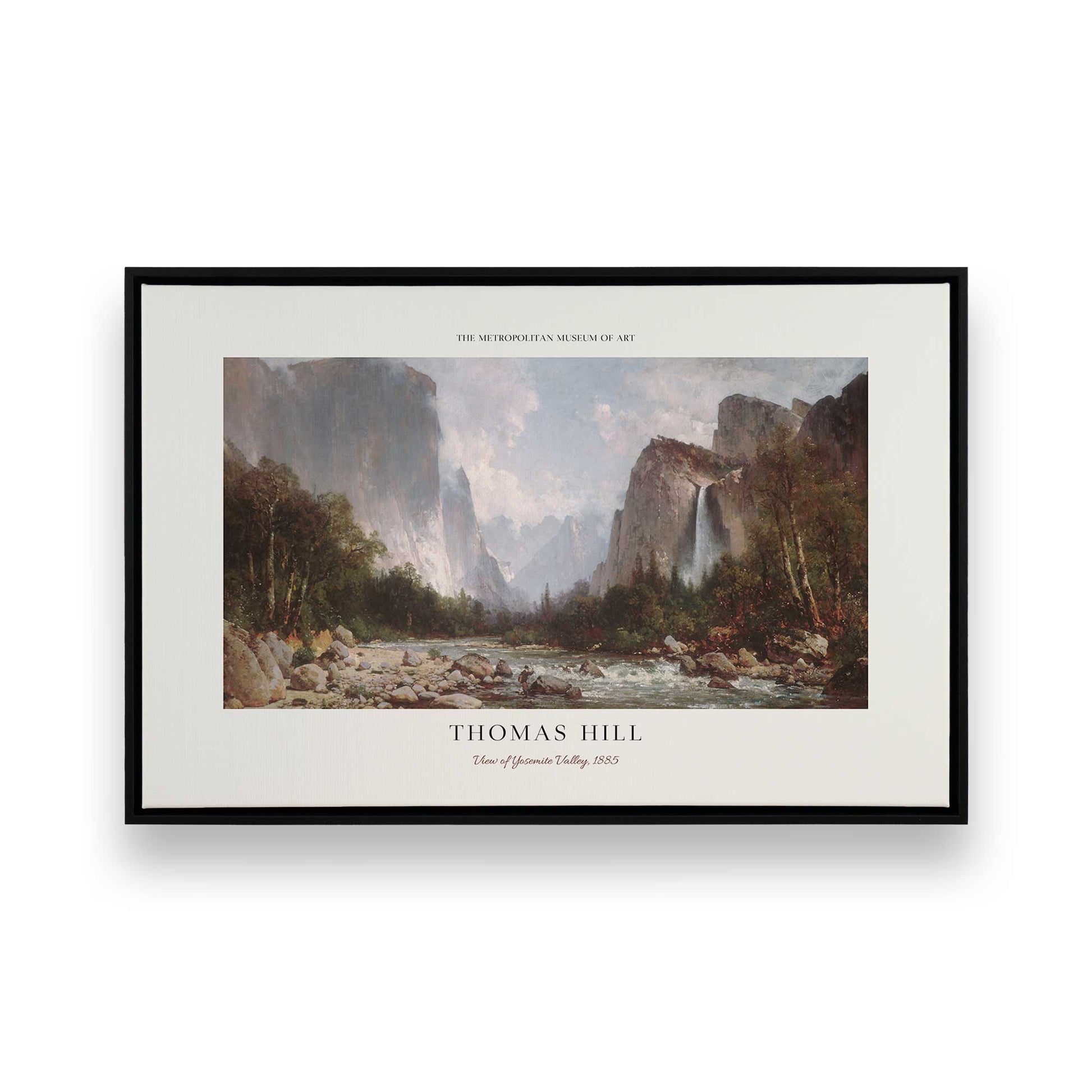 [Color:Satin Black], Picture of art in a Satin Black frame
