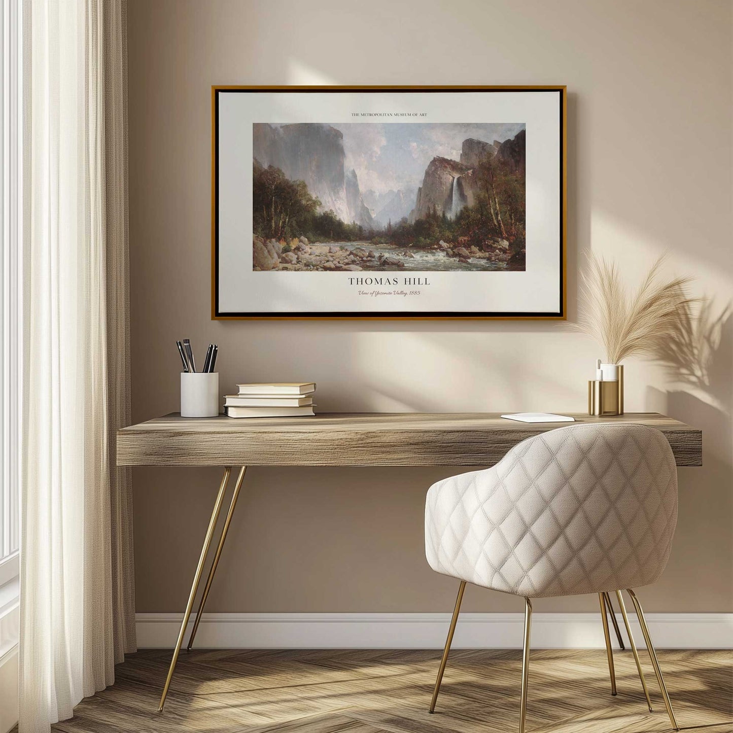 Picture of art in a room