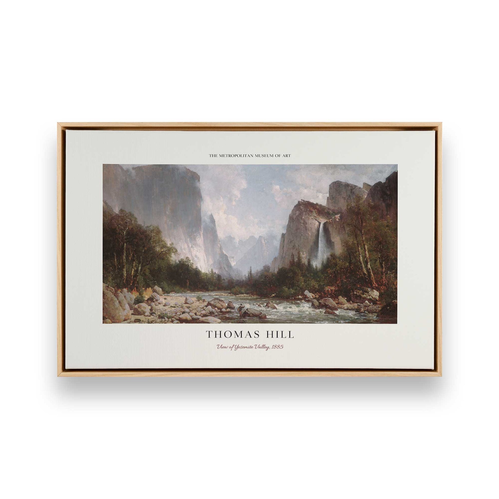 [Color:American Maple], Picture of art in a American Maple frame