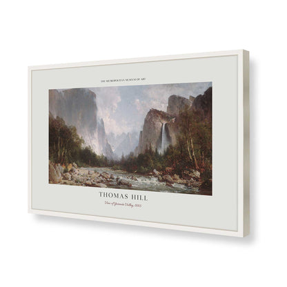 [Color:Opaque White], Picture of art in a Polished Chrome frame of the corner