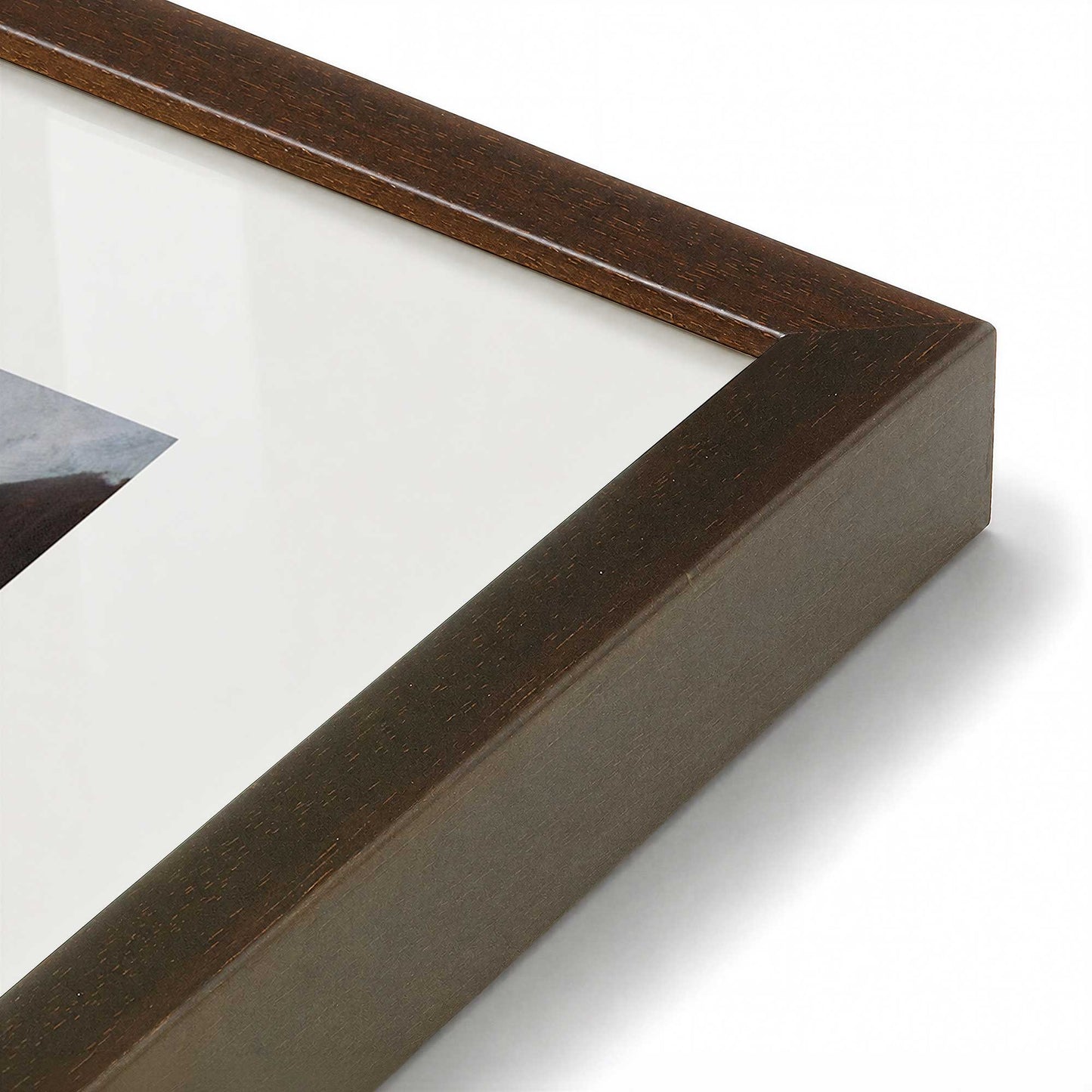 [Color:Belvinder Brown], Picture of art in a Polished Chrome frame at an angle