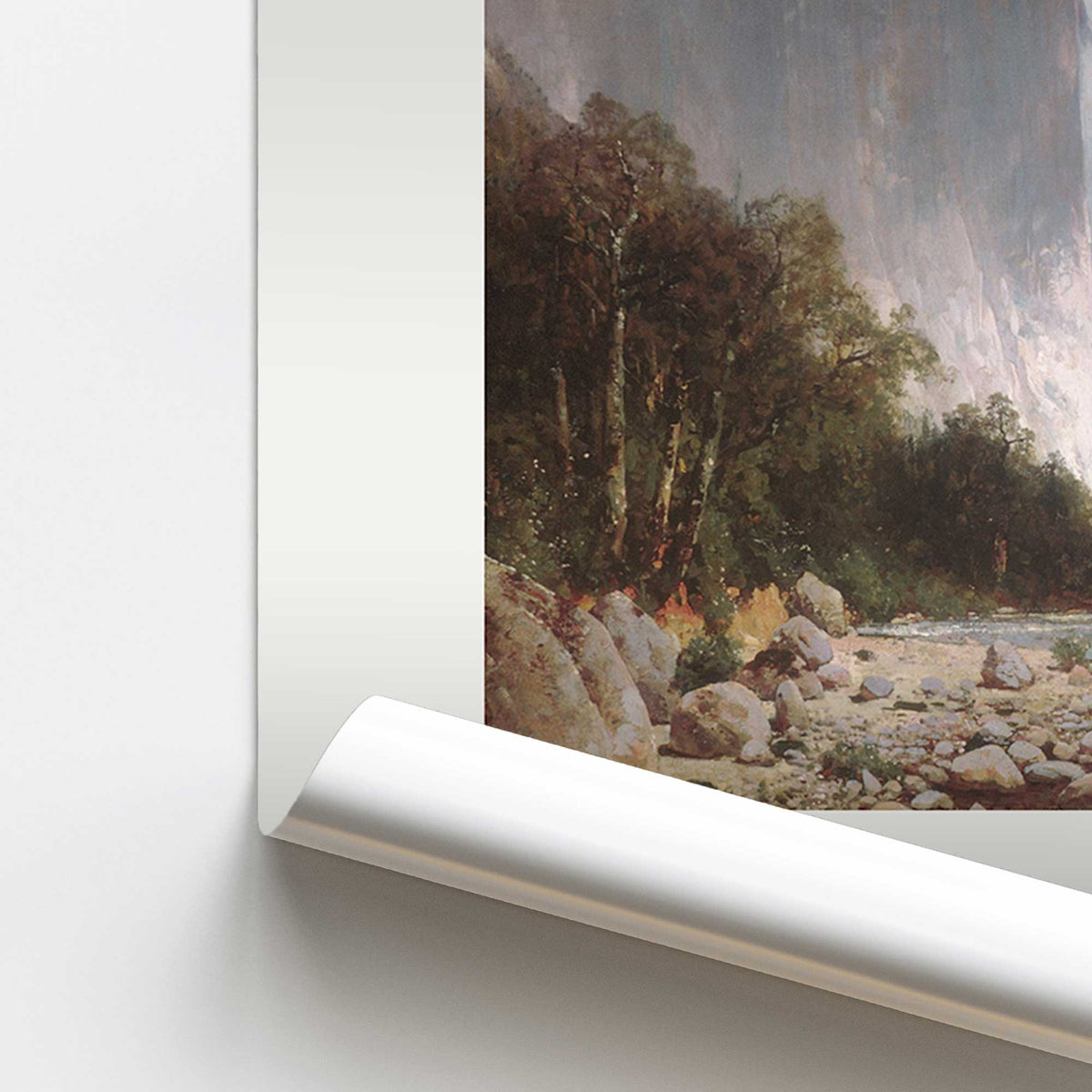 View of Yosemite Valley by Thomas Hill Print