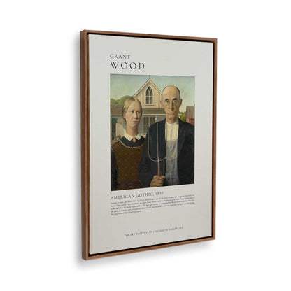 [Color:Walnut], Picture of the corner of the art