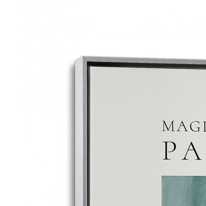 [Color:Polished Chrome], Picture of art in a Polished Chrome frame at an angle