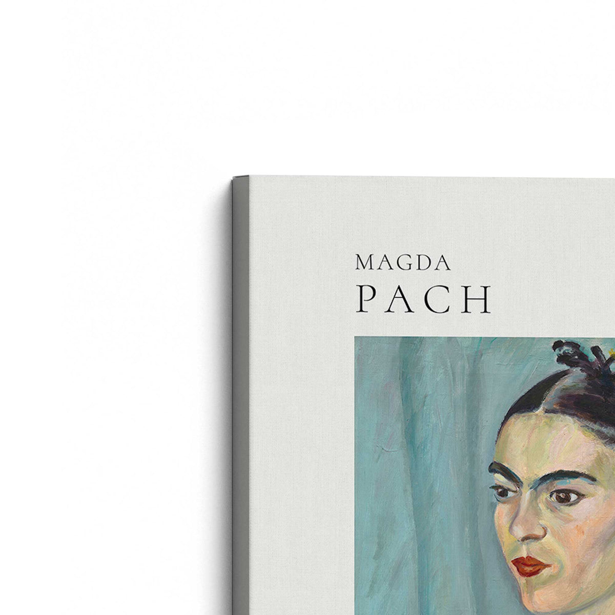 [Color:Stretched Canvas], Picture of the corner of the art