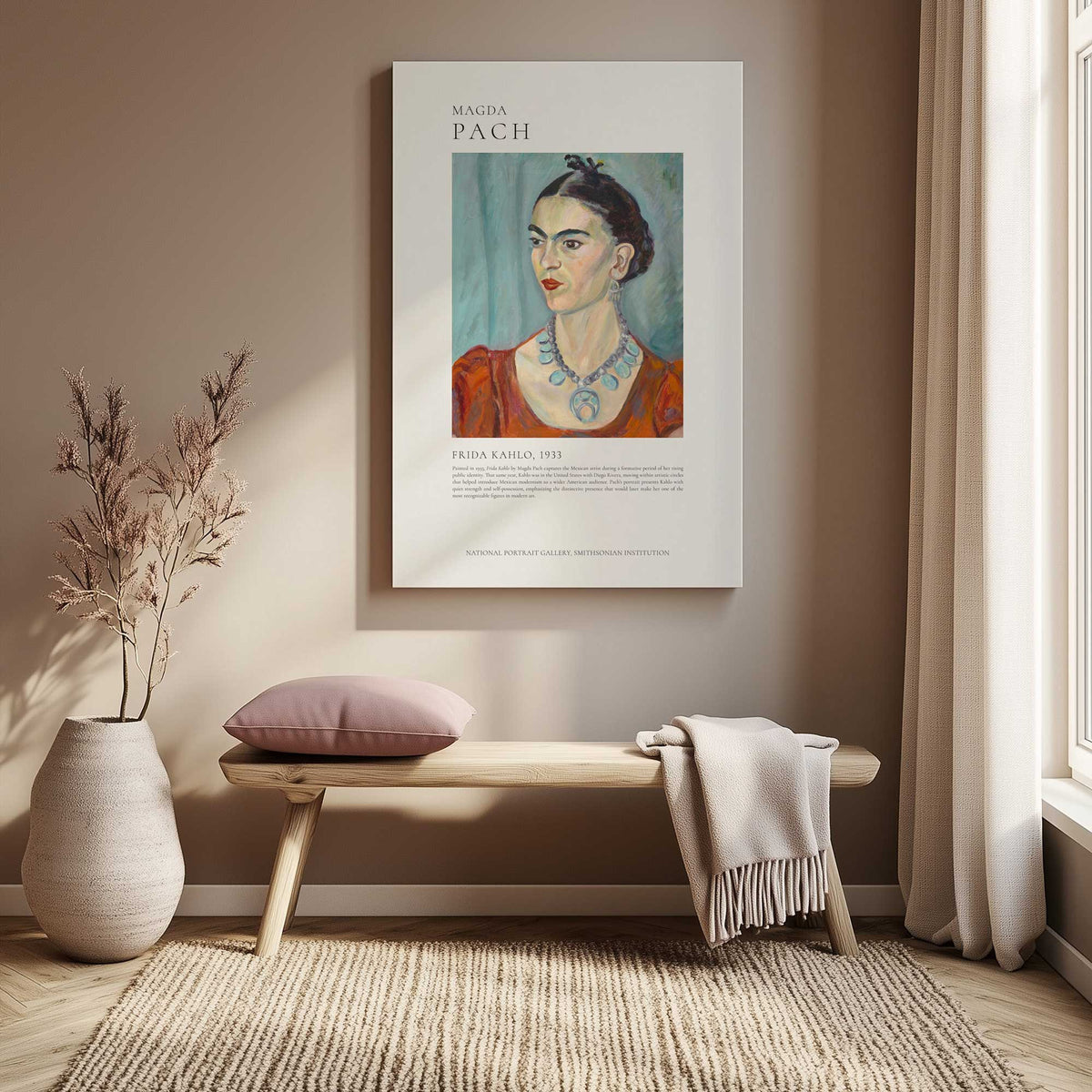 Picture of art in a room