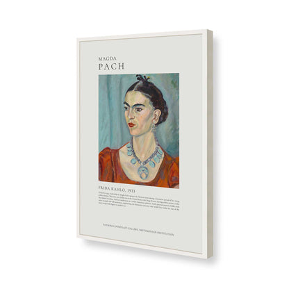 [Color:Opaque White], Picture of art in a Opaque White frame of the corner
