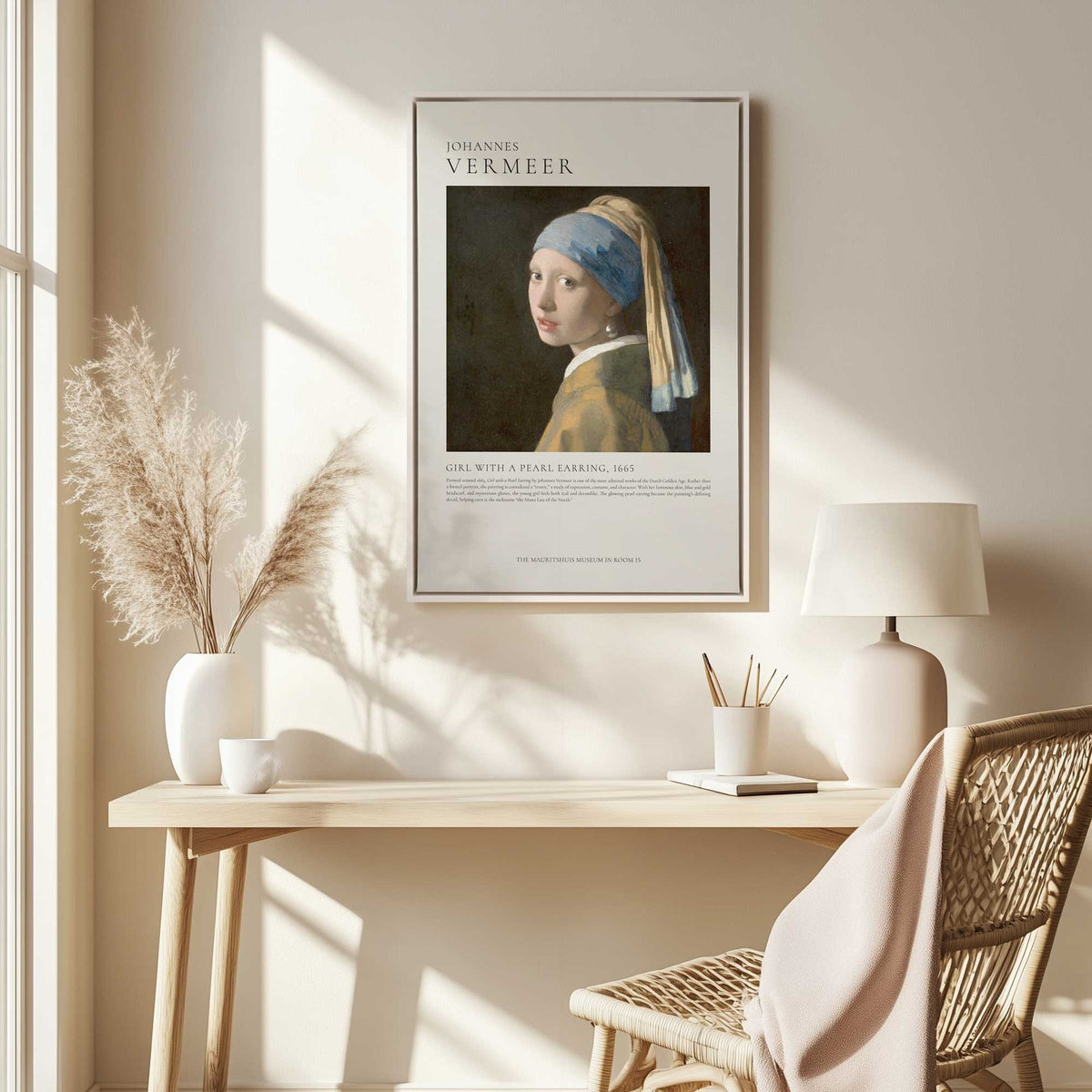 Picture of art in a room