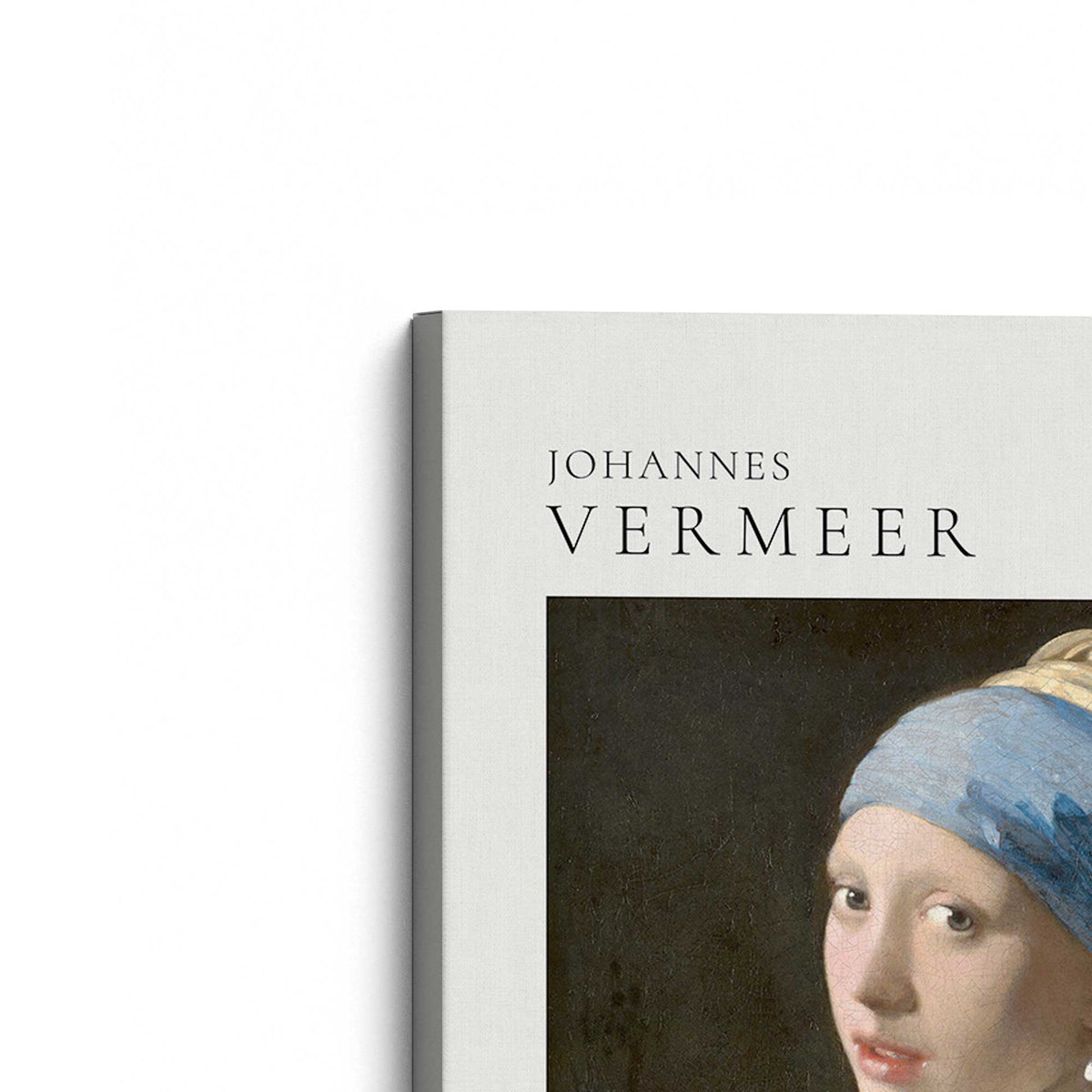 [Color:Stretched Canvas], Picture of the corner of the art