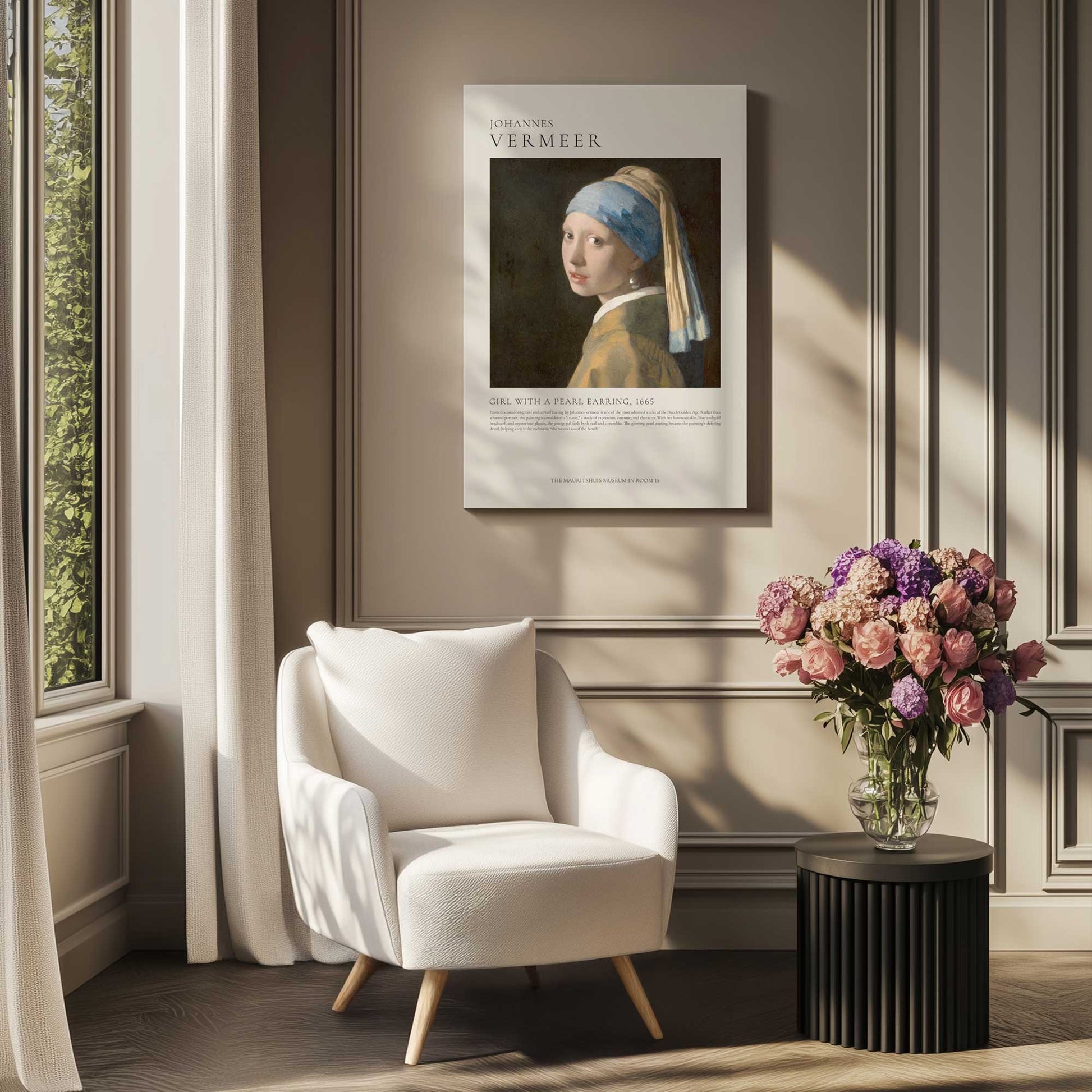 Picture of art in a room