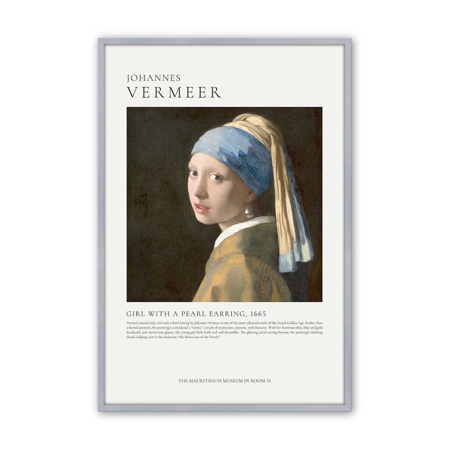 [Color:Polished Chrome], Picture of art in a Polished Chrome frame