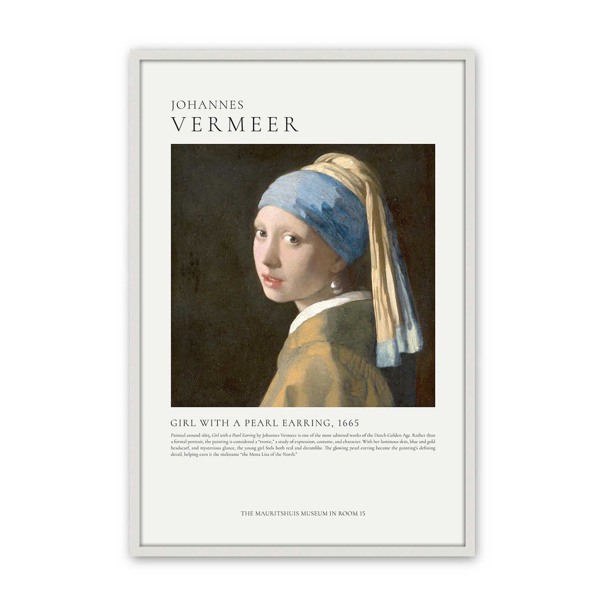 [Color:Opaque White], Picture of art in a Opaque White frame