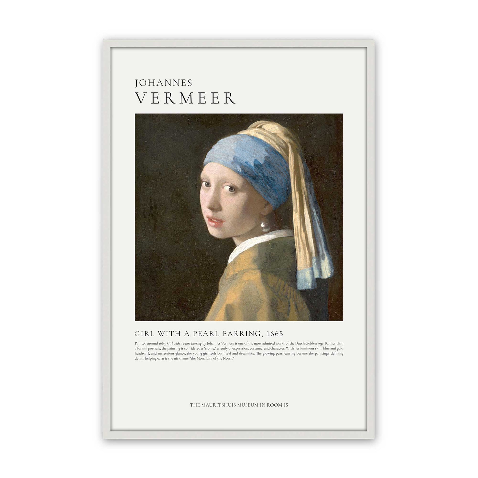 [Color:Opaque White], Picture of art in a Opaque White frame