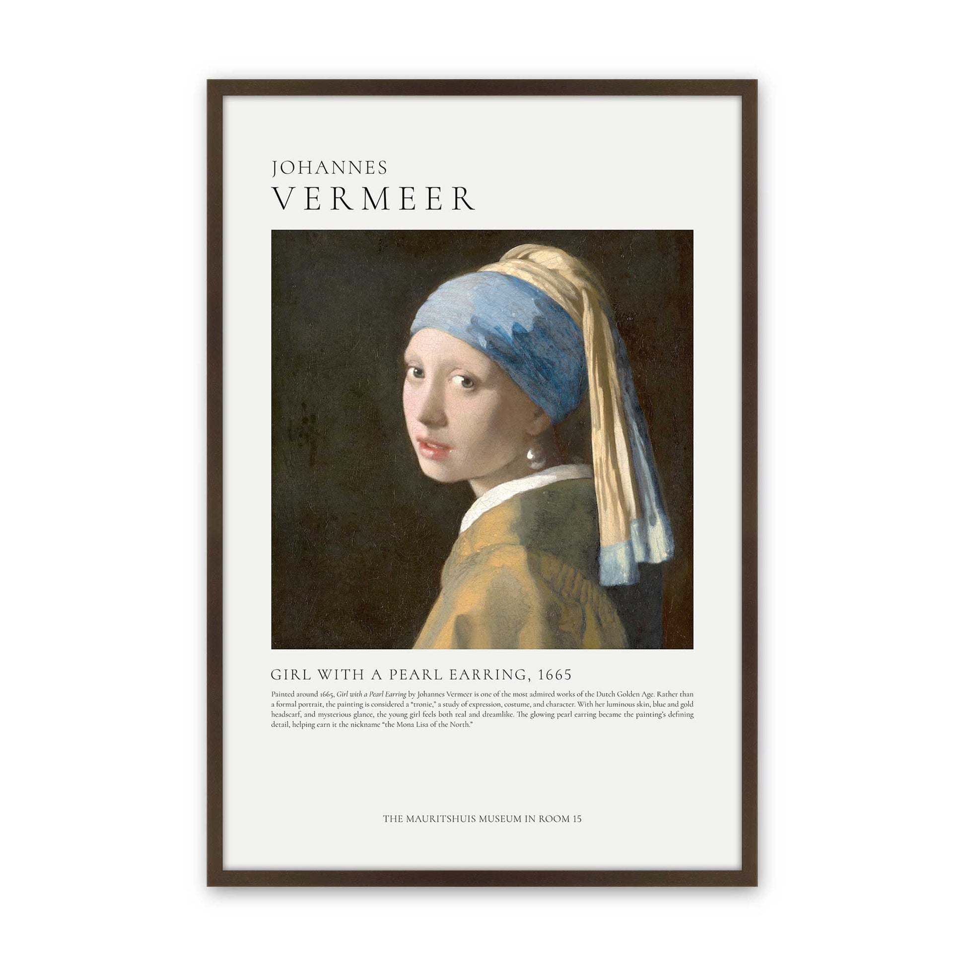 [Color:Belvinder Brown], Picture of art in a Belvinder Brown frame