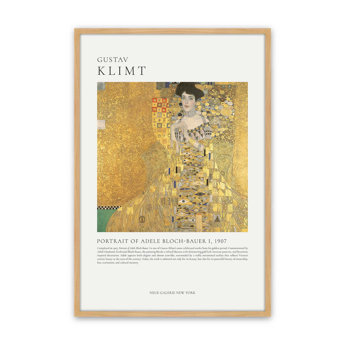 [Color:American Maple], Picture of art in a American Maple frame