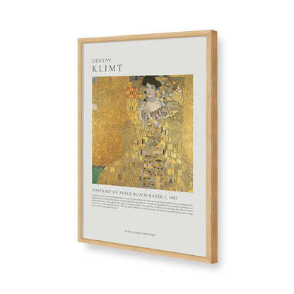 [Color:American Maple], Picture of art in a American Maple frame of the corner