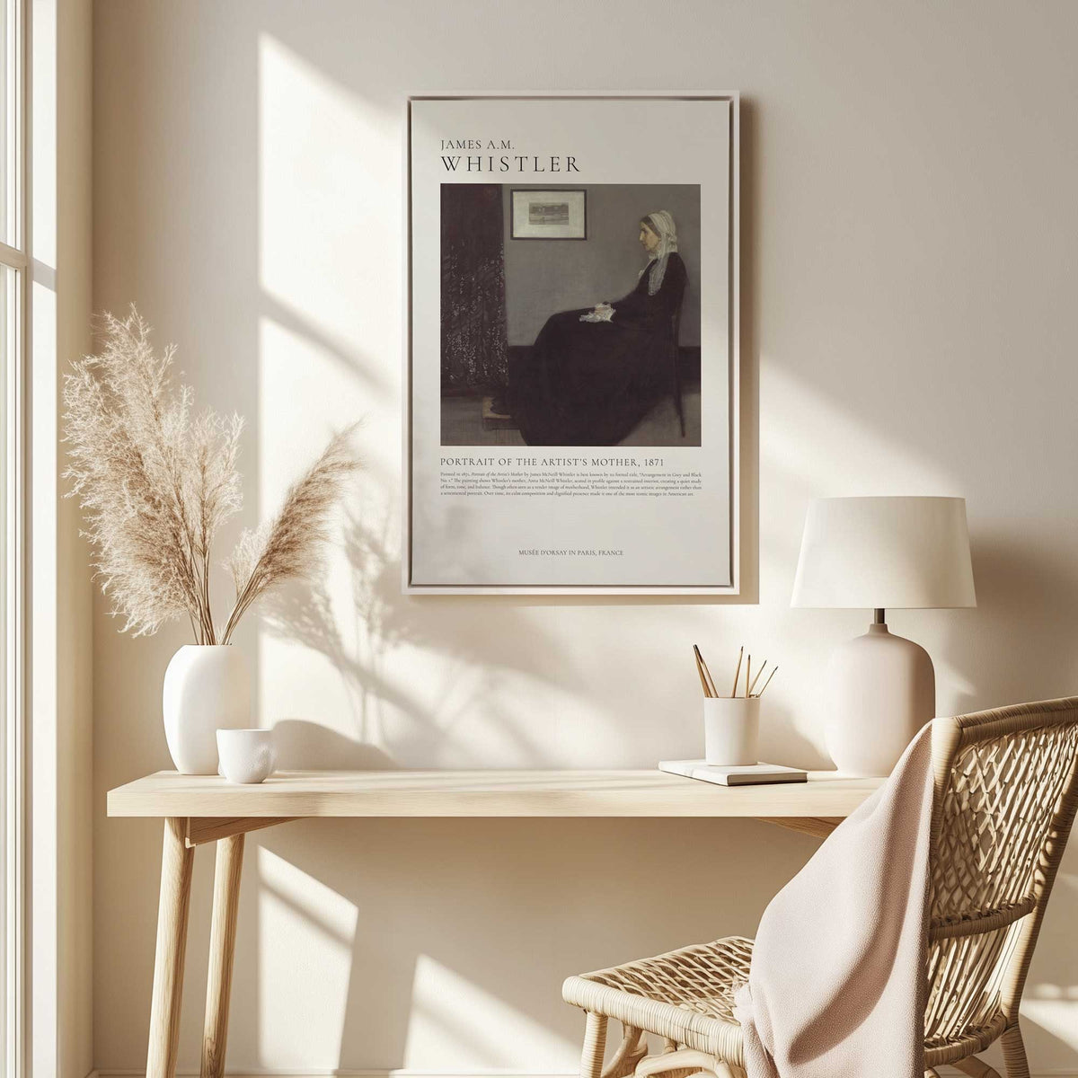Picture of art in a room