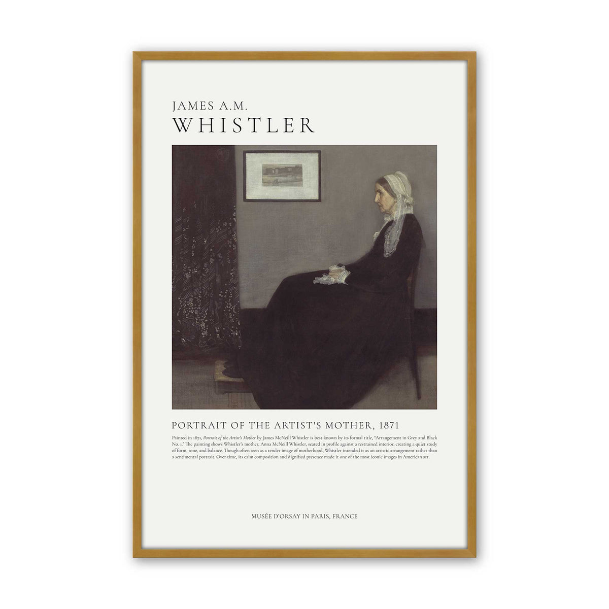 [Color:Polished Gold], Picture of art in a Polished Gold frame