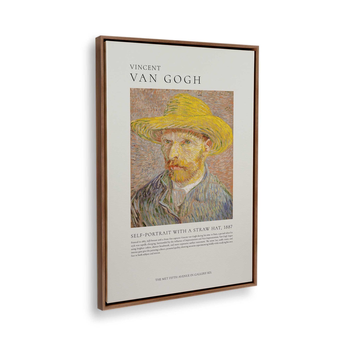 [Color:Walnut], Picture of the corner of the art