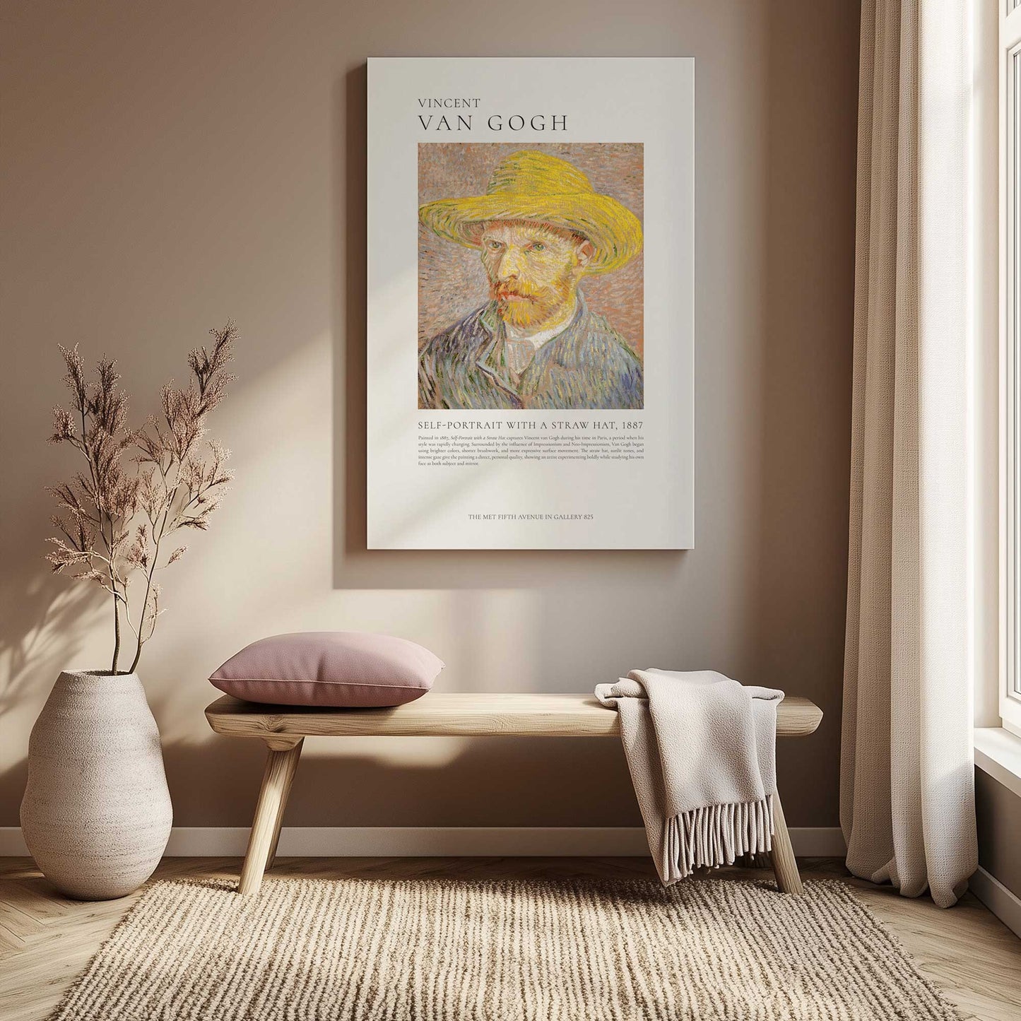 Picture of art in a room