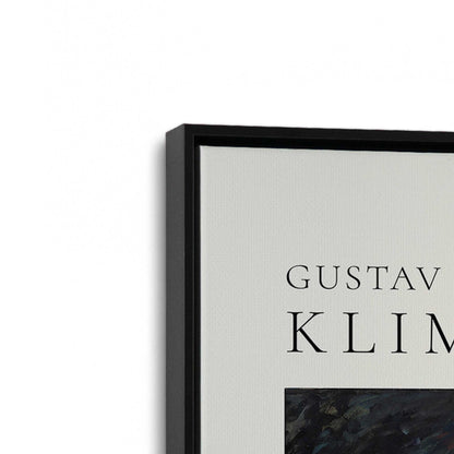 [Color:Satin Black], Picture of art in a Satin Black frame at an angle