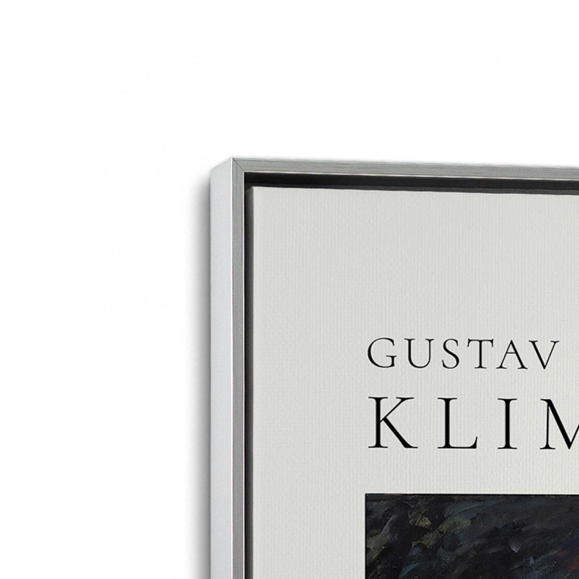 [Color:Polished Chrome], Picture of art in a Polished Chrome frame at an angle
