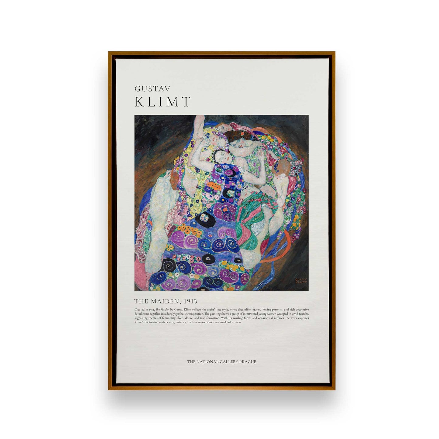 [Color:Polished Gold], Picture of art in a Polished Gold frame
