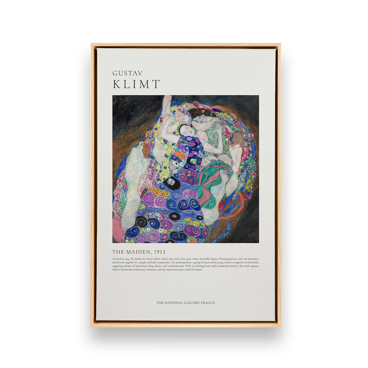 [Color:American Maple], Picture of art in a American Maple frame