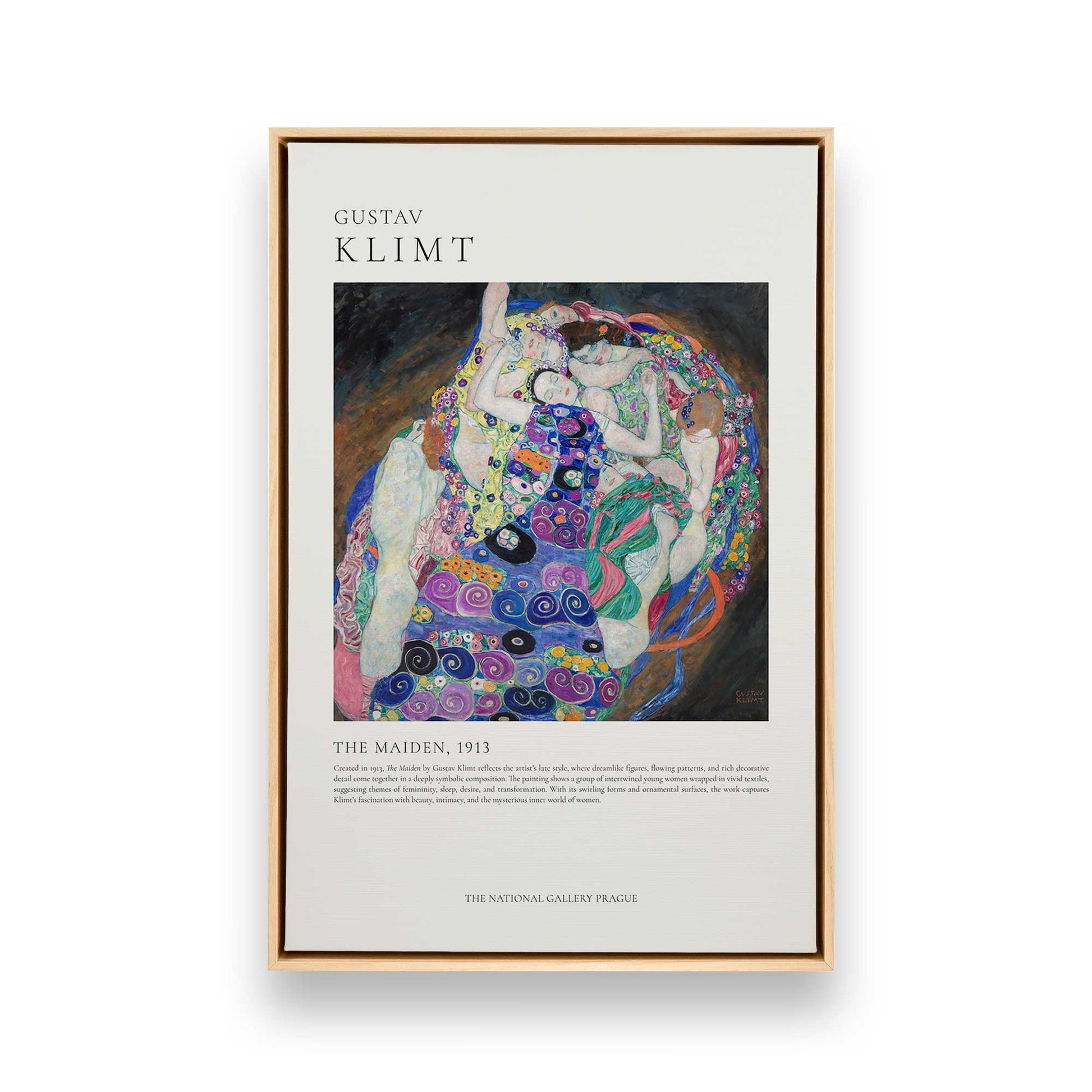 [Color:American Maple], Picture of art in a American Maple frame
