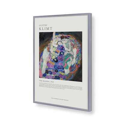 [Color:Polished Chrome], Picture of art in a Polished Chrome frame of the corner