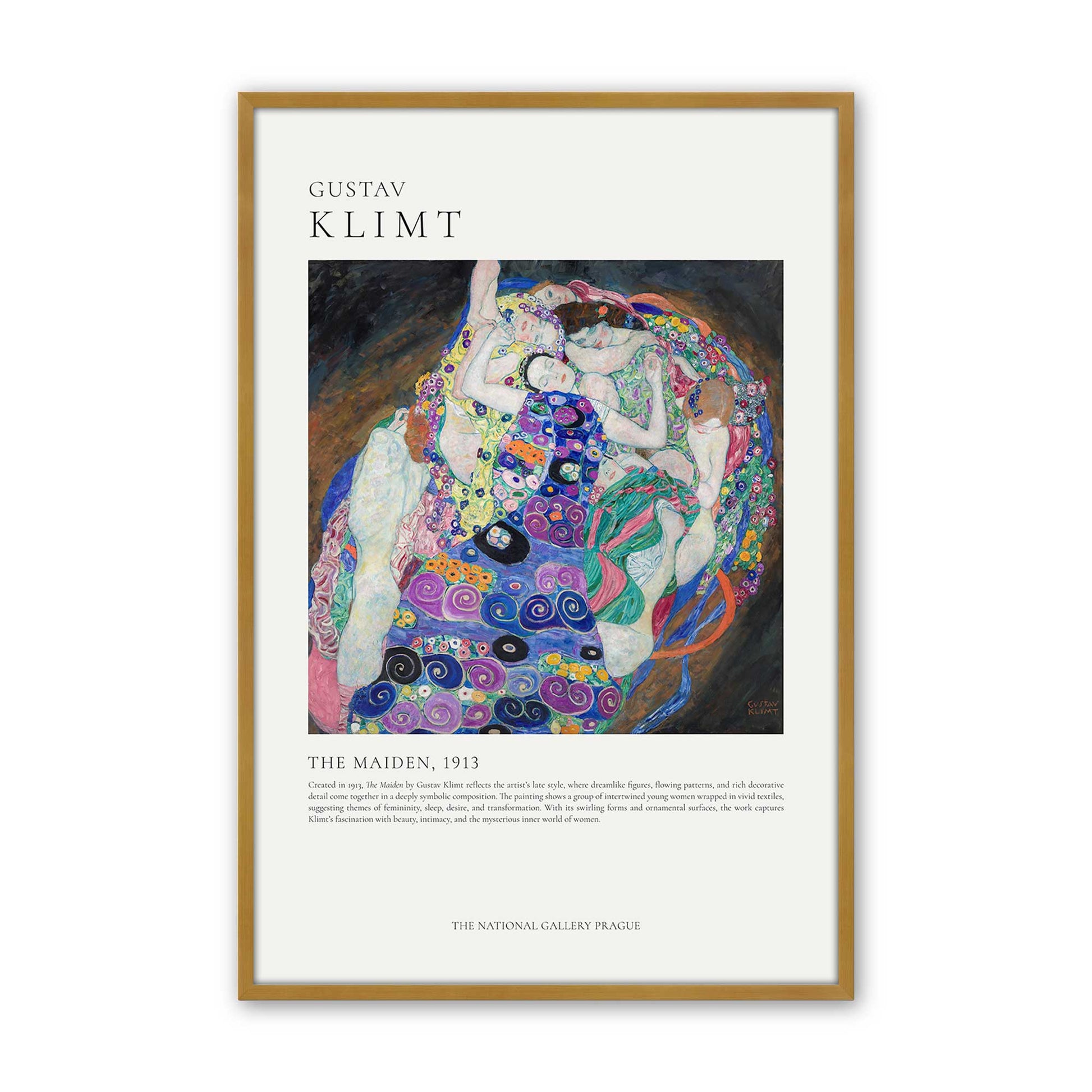 [Color:Polished Gold], Picture of art in a Polished Gold frame