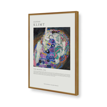 [Color:Polished Gold], Picture of art in a Polished Gold frame of the corner