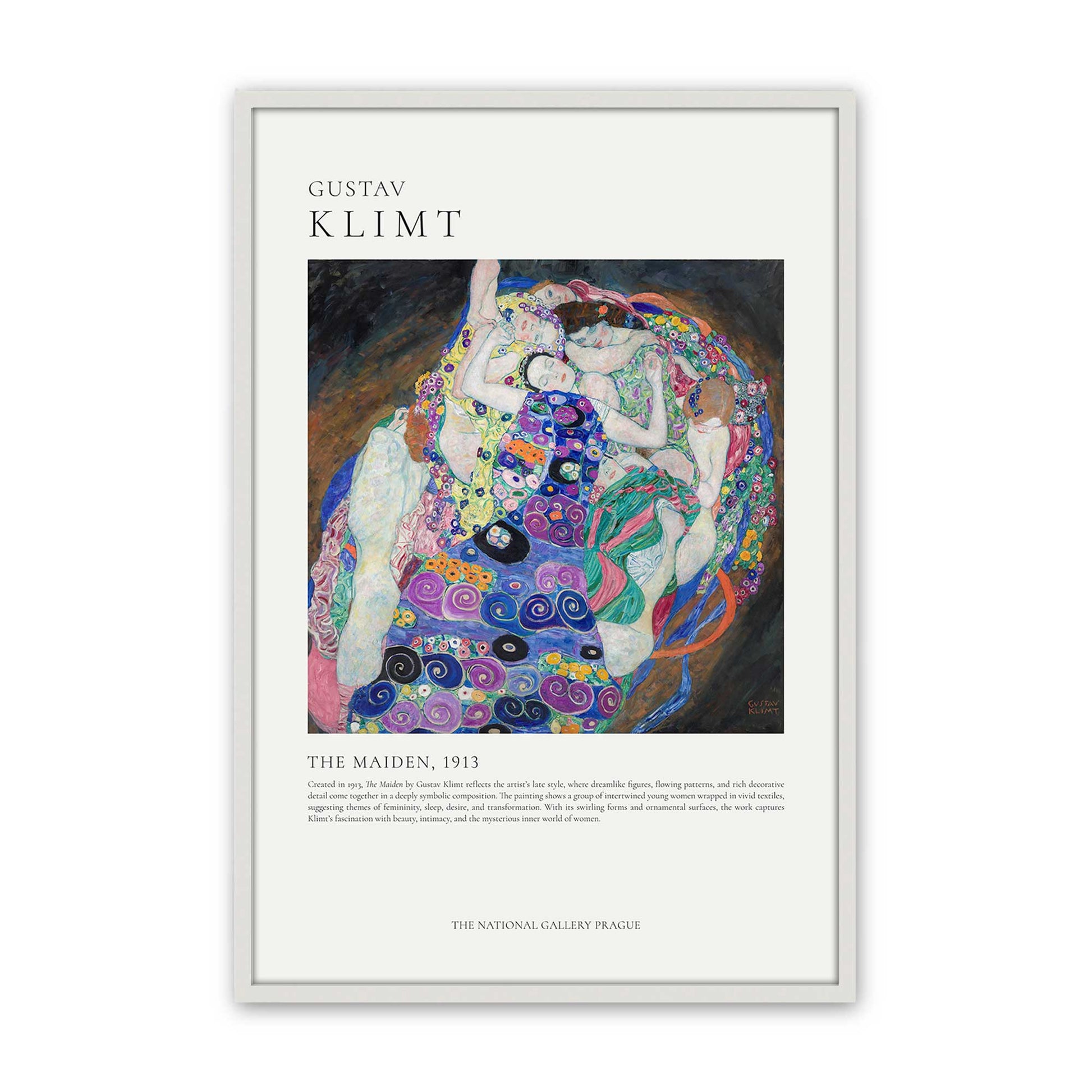 [Color:Opaque White], Picture of art in a Opaque White frame