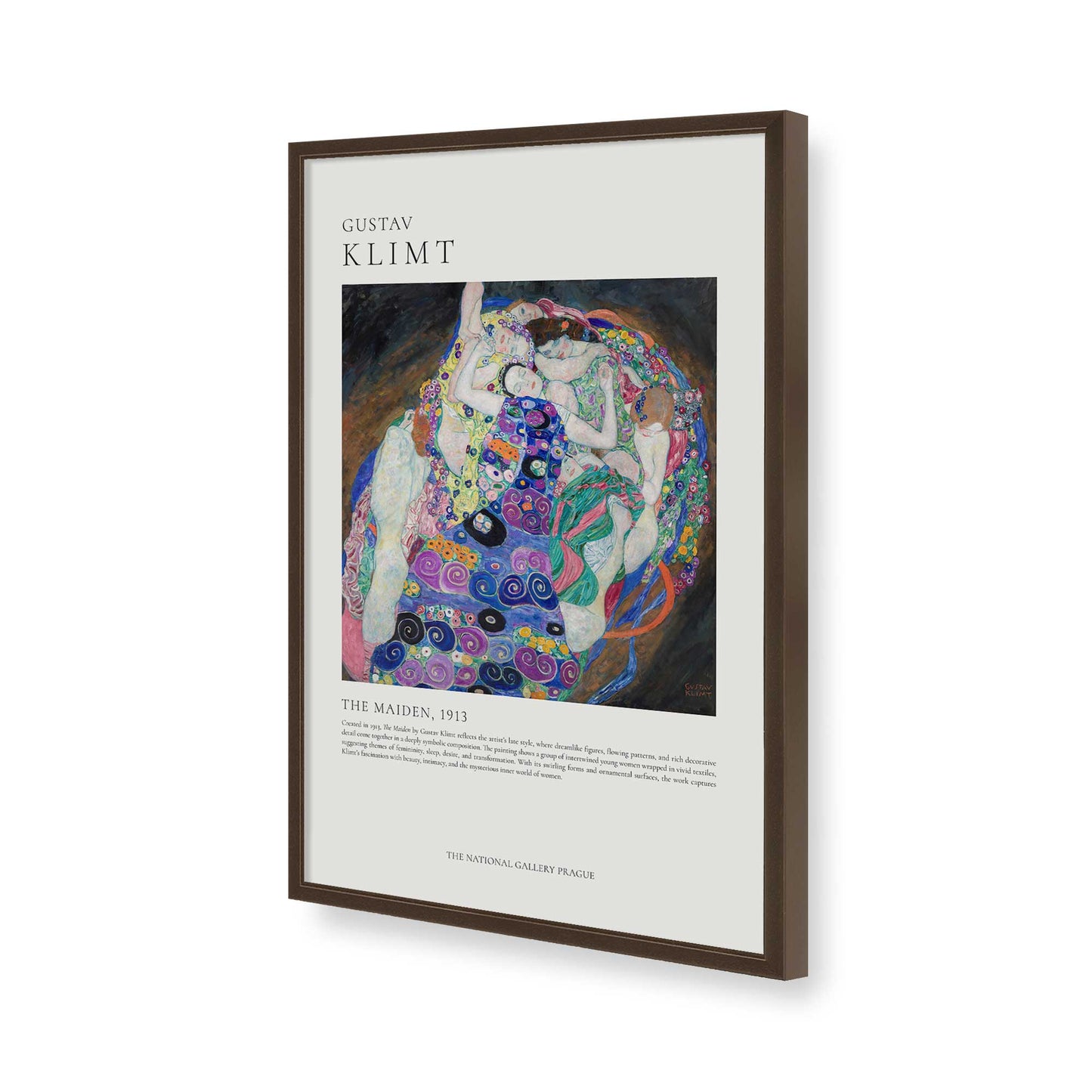 [Color:Belvinder Brown], Picture of art in a Belvinder Brown frame of the corner