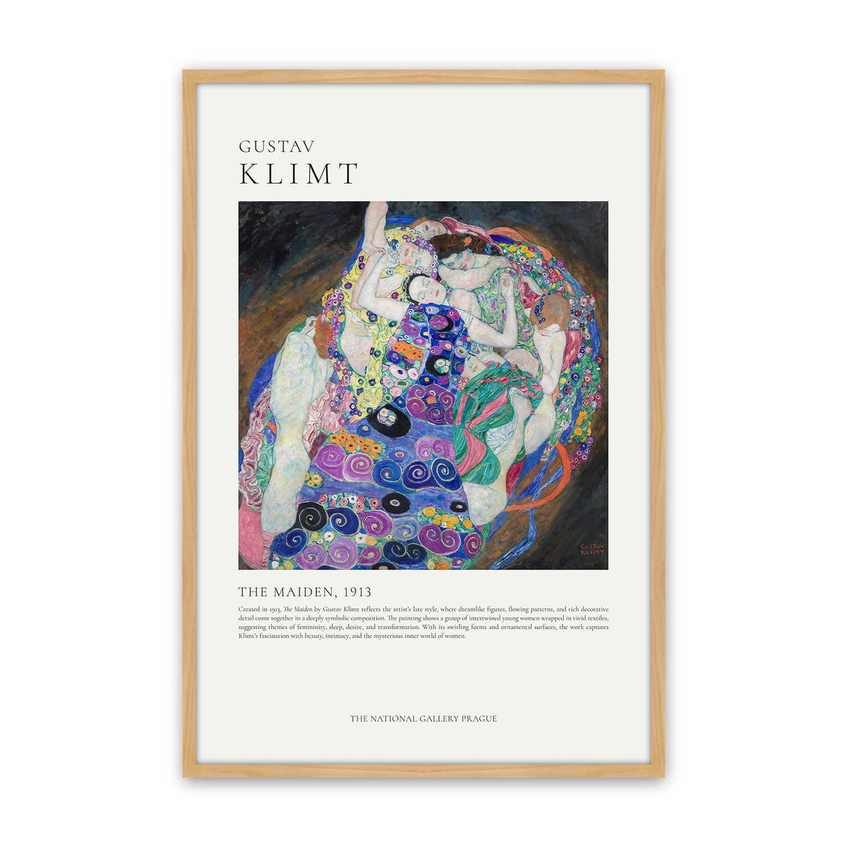 [Color:American Maple], Picture of art in a American Maple frame