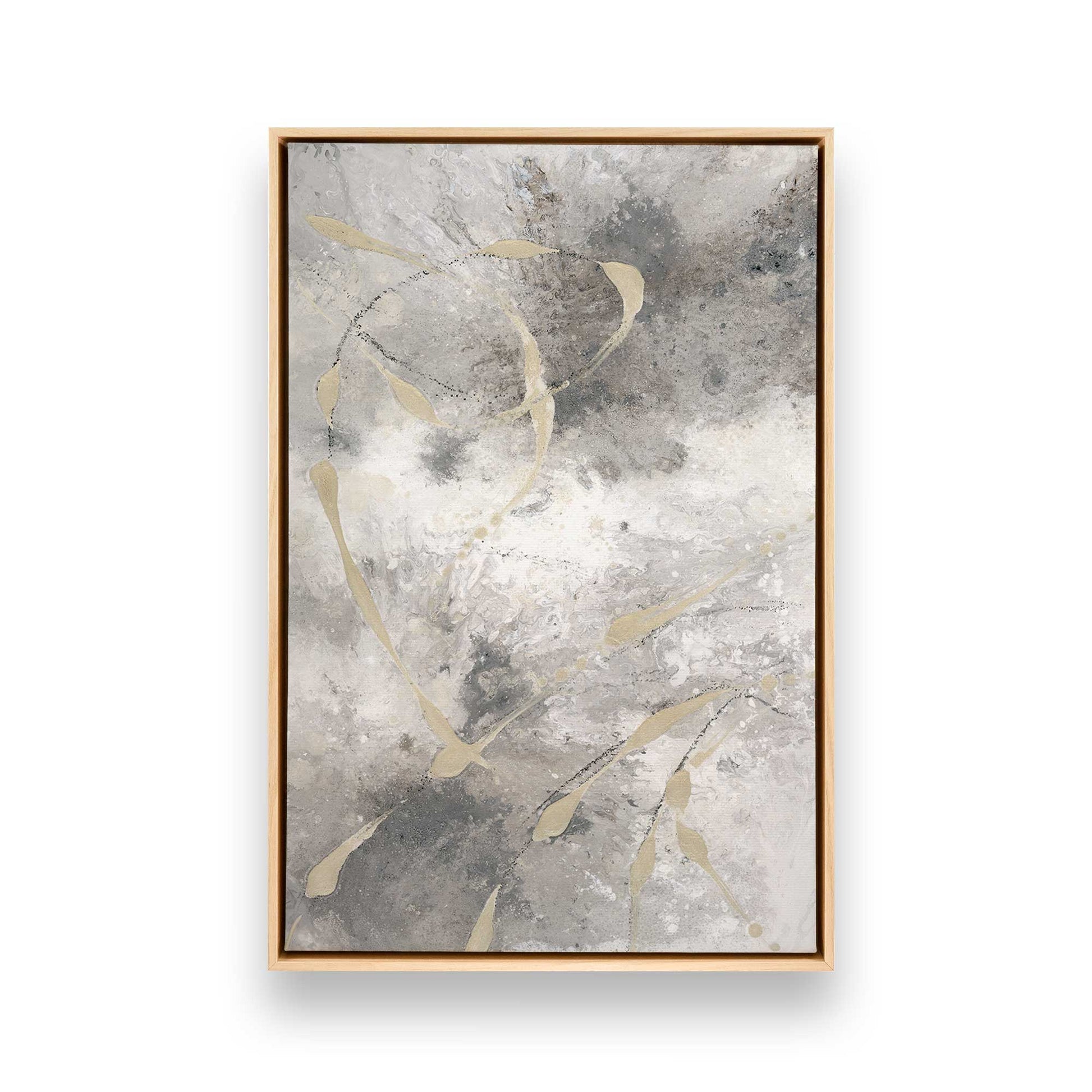 [Color:American Maple], Picture of art in a American Maple frame