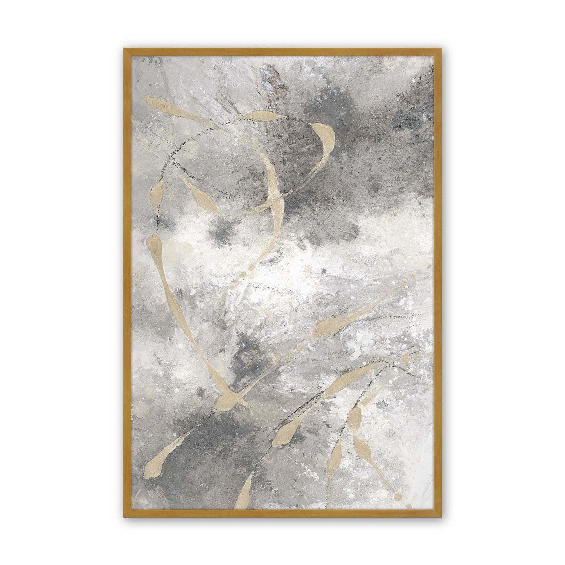 [Color:Polished Gold], Picture of art in a Polished Gold frame