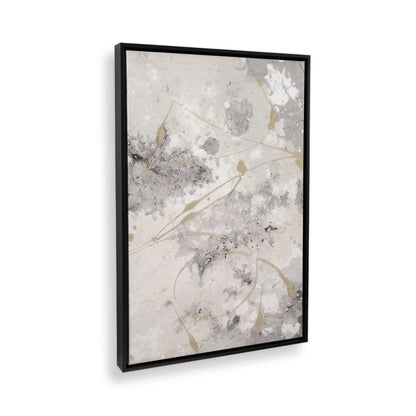 [Color:Satin Black], Picture of art in a Satin Black frame at an angle