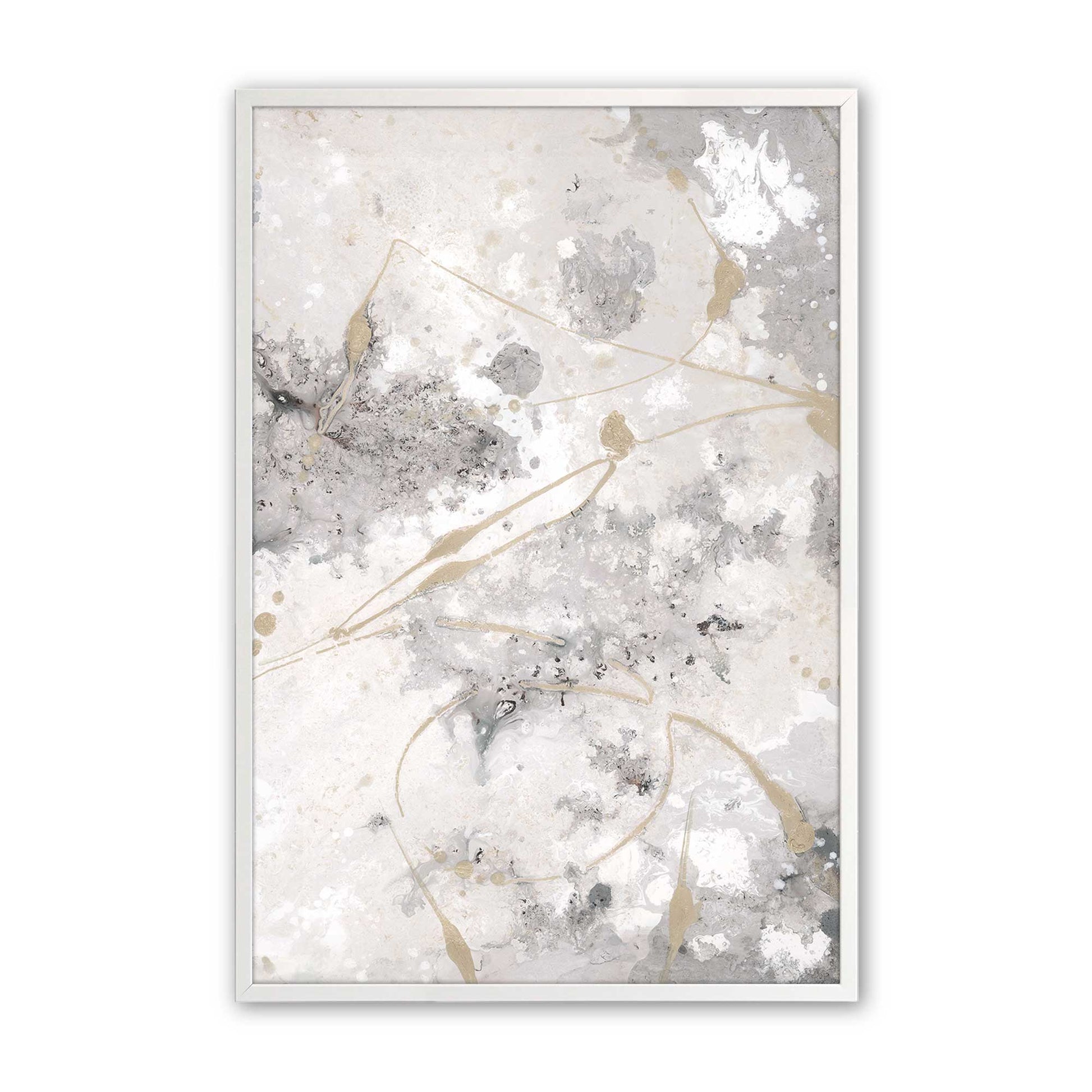 [Color:Opaque White], Picture of art in a Opaque White frame