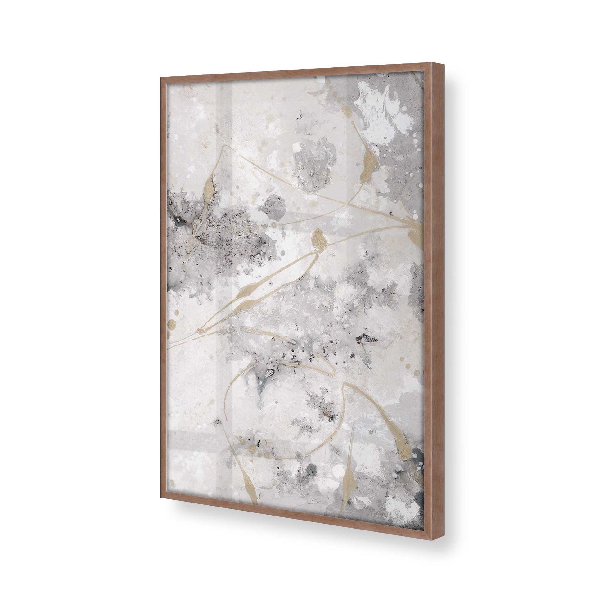 [Color:Powder Rose], Picture of art in a Powder Rose frame at an angle