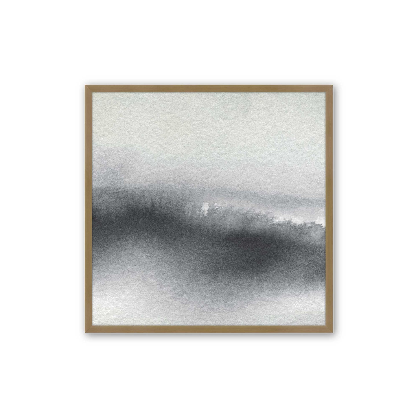 [Color:Brushed Gold], Picture of art in a Brushed Gold frame