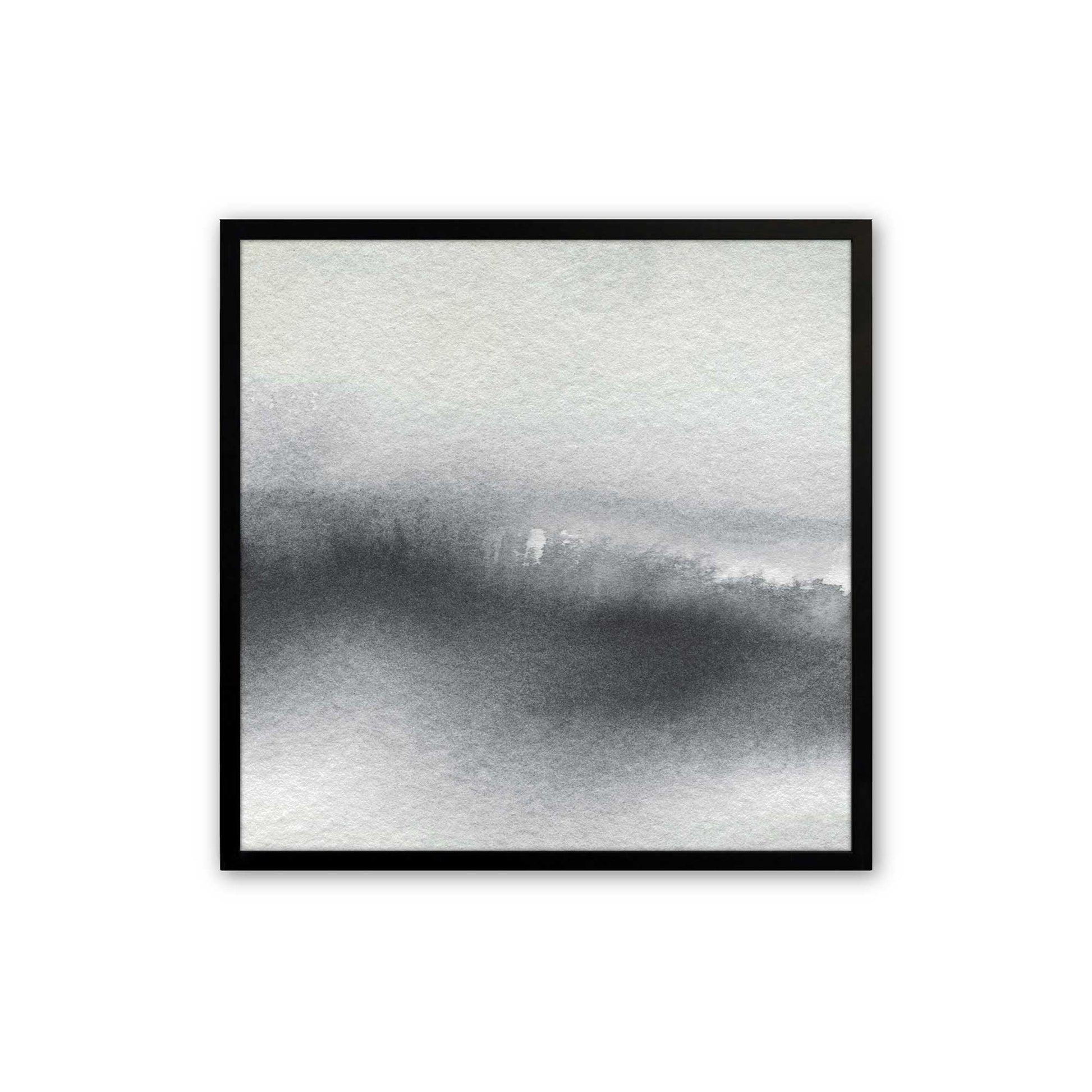 [Color:Satin Black], Picture of art in a Satin Black frame