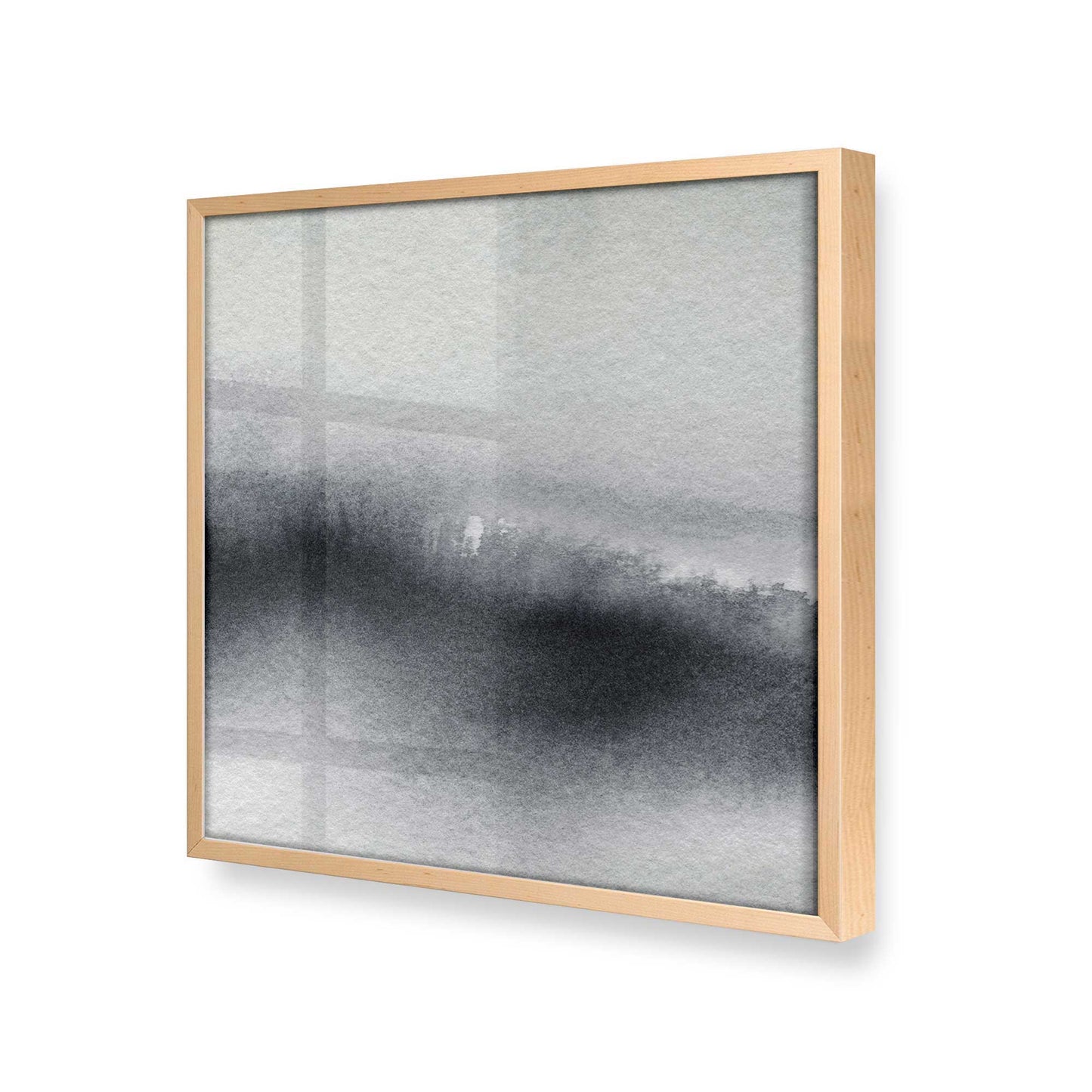 [Color:Raw Maple], Picture of art in a Raw Maple frame at an angle