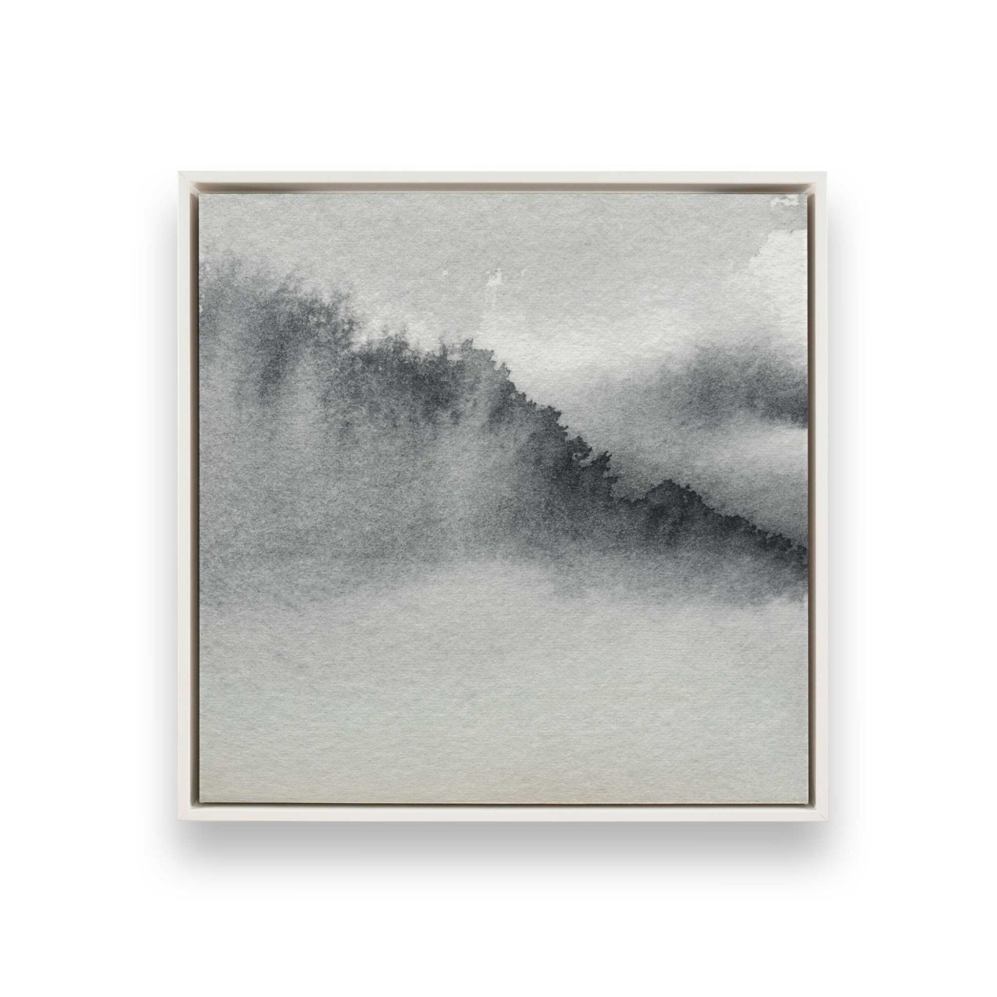 [Color:Opaque White], Picture of art in a White frame