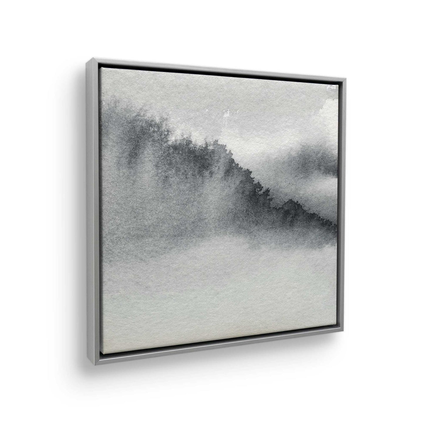 [Color:Polished Chrome], Picture of art in a Polished Chrome frame at an angle