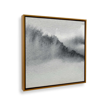 [Color:Polished Gold], Picture of art in a Polished Gold frame at an angle