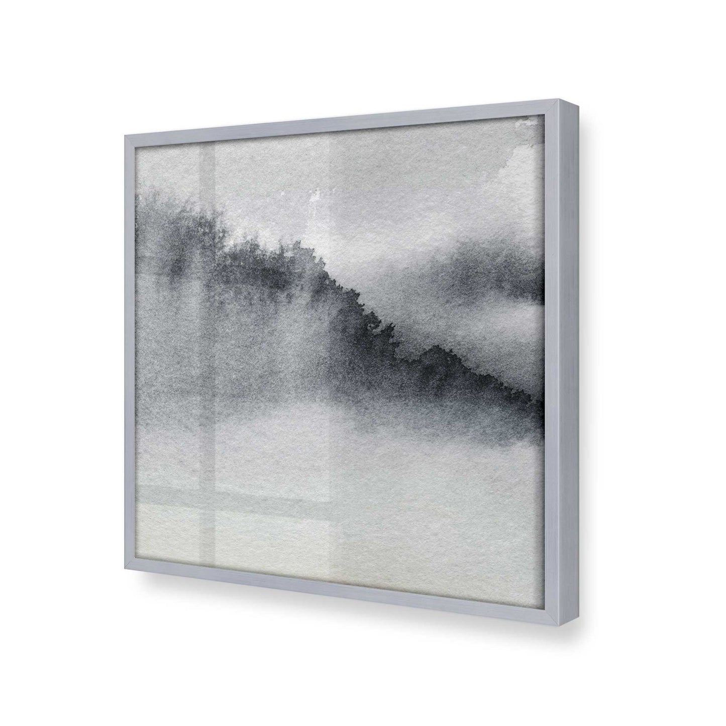 [Color:Polished Chrome], Picture of art in a Polished Chrome frame at an angle